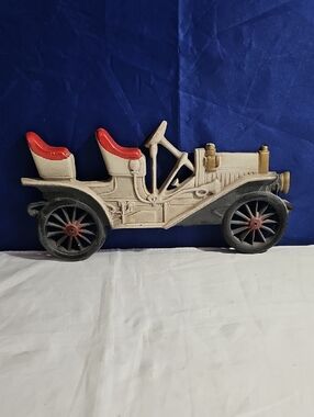 Vintage 1910 BUICK Cast Aluminum WALL PLAQUE Midwest Metal Car Decoration